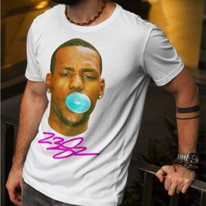 LeBron James White Graphic T-Shirt